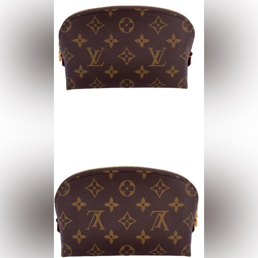 Make an offer-SALE Louis Vuitton logo cosmetic-makeup bag